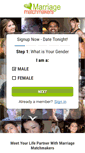 Mobile Screenshot of marriagematchmakers.com